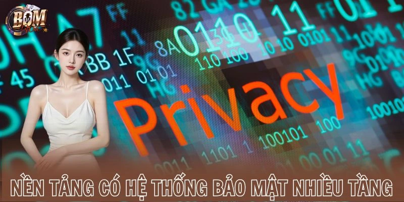 Nền tảng có hệ thống bảo mật nhiều tầng